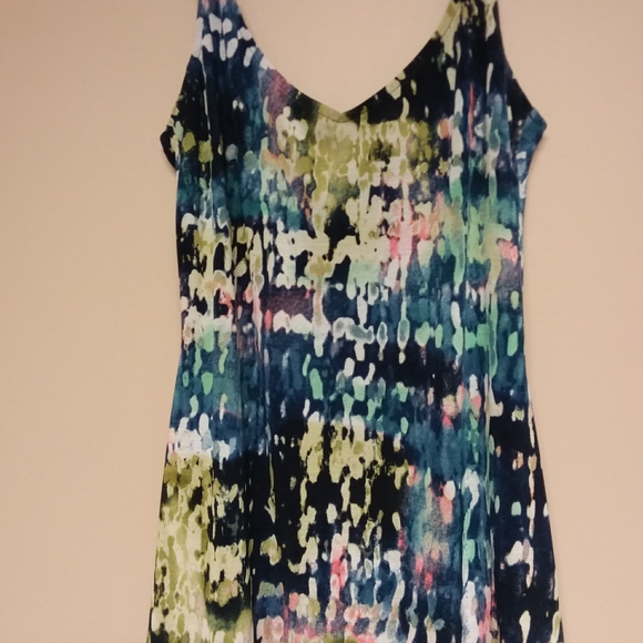 โฌ๏ธ ๐จ๐ฆBCNL Designs colourful abstract sun dress - Picture 4 of 11